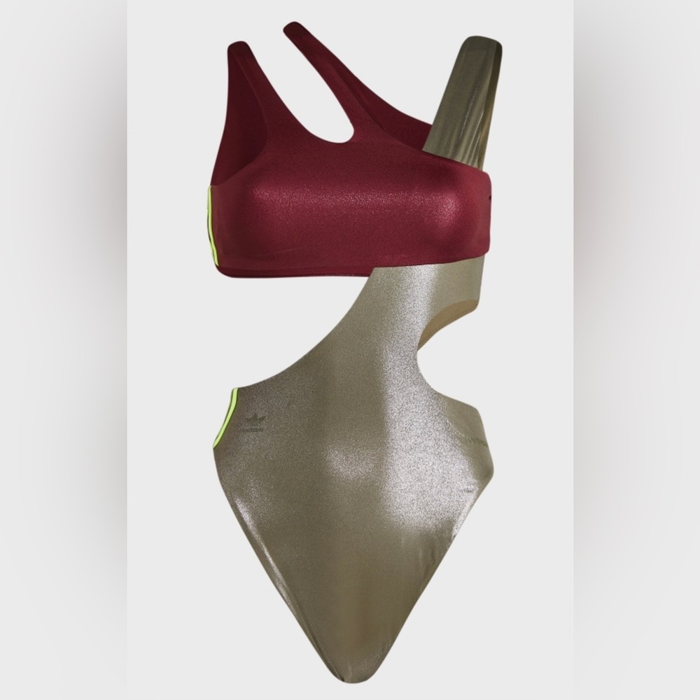New adidas x IVY PARK Swimwear Two PC red green HY2656